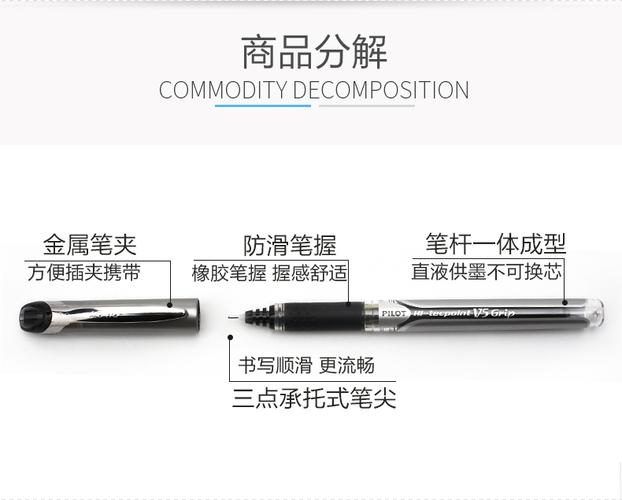 日本pilot百乐签字笔升级版顺畅中性笔考试水笔0.5mm