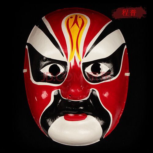 成人川剧变脸京剧脸谱面具全脸儿童可戴说唱手工手绘古风演出道具