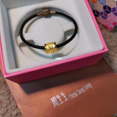 周生生六字大明咒转运珠_转运珠_周生生怎么样_手绳_周生生转运珠