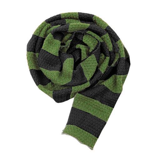 条纹围巾织法(双色混搭)