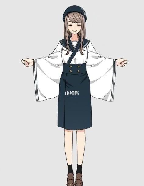 日本9591设计师校服设计图_日本_校服_水手服_时尚_穿搭_穿搭其他