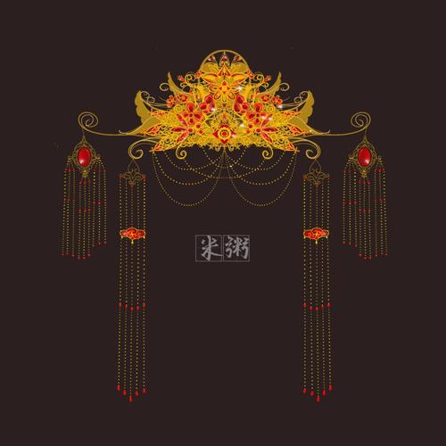 分享一组凤冠新娘