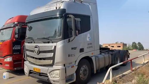 二手欧曼est牵引车510马力车况板板正正带多功能方向盘车况优