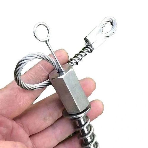 山弹黄野兽猪夹野外套全深山弹簧钢丝绳套猪两节锁 踩板全套 带加强版