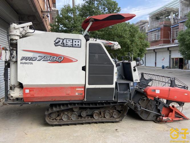 出售2019年久保田758收割机_江苏南京二手农机网_谷子二手农机