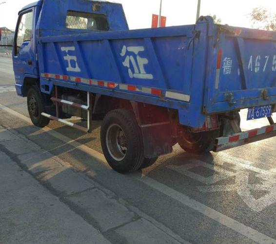 9成新的五征自卸翻斗车高低速 490发动机 手续齐全