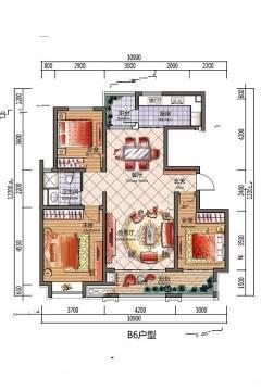 临沂开元上郡户型图-房型图-平面图-吉屋网