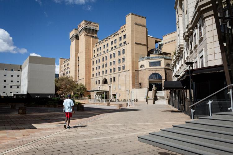 疫情下的南非约翰内斯堡