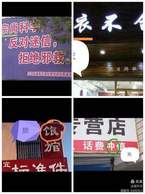 我们不仅找到了错别字,不规范用字,还制作了图文并茂的美篇来记录这段