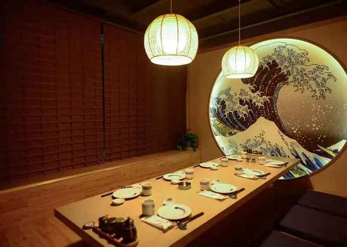 成都日料店软装设计居然还可以用上这个!顾客都表示喜欢