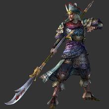 黄龙钩镰刀乃是日本一款三国游戏《真三国无双》系列当中张辽的武器