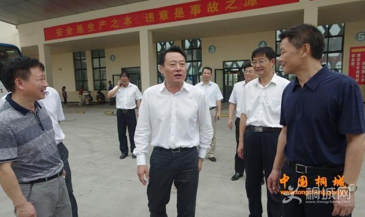 安庆市委书记虞爱华来我市检查文明创建 - 桐城新闻