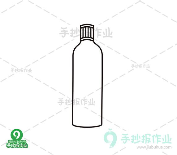 84消毒液简笔画