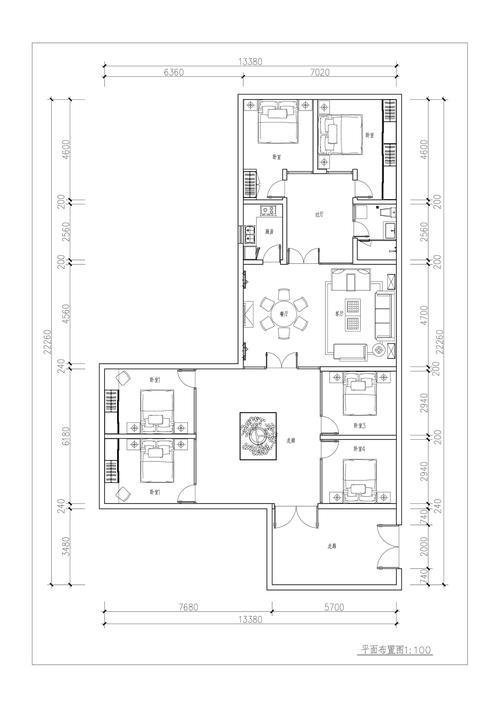 中式风格平房旧房改建装修效果
