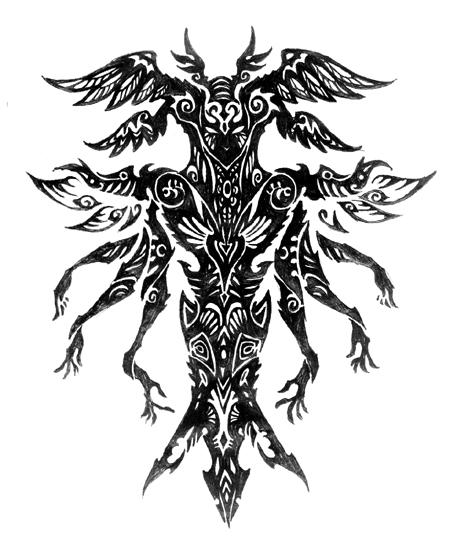 原创十二星座图腾处女座