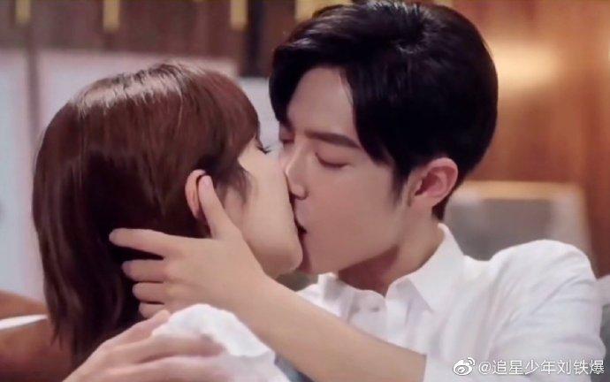 杨紫肖战唇膏吻##林之校顾魏涂唇膏好甜
