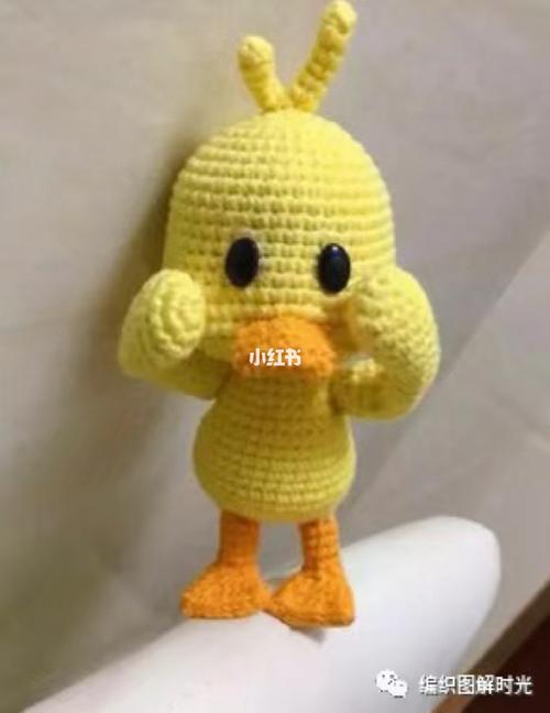 前段时间流行的小黄鸭钩织图解来啦_长发_兴趣爱好