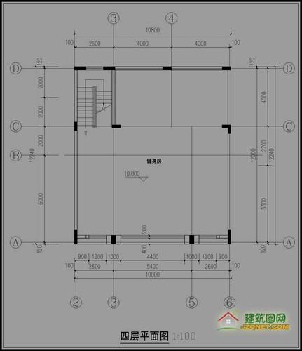 260平方米新农村四层房屋设计图19x14米100万以内