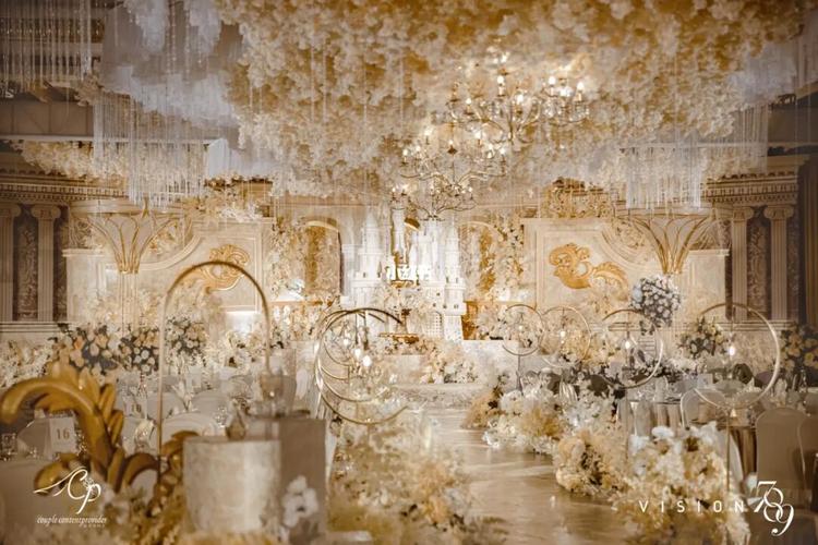 原创3d婚礼设计效果图|欧式宫廷风城堡婚礼_婚礼_城堡