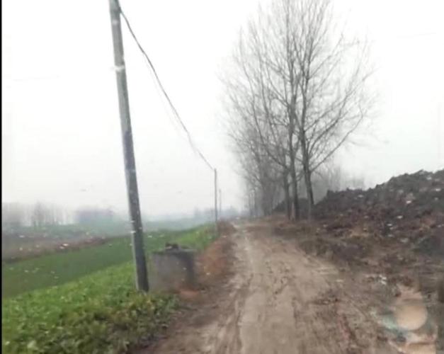 新蔡县孙召乡唯一一个被困无道路的村子