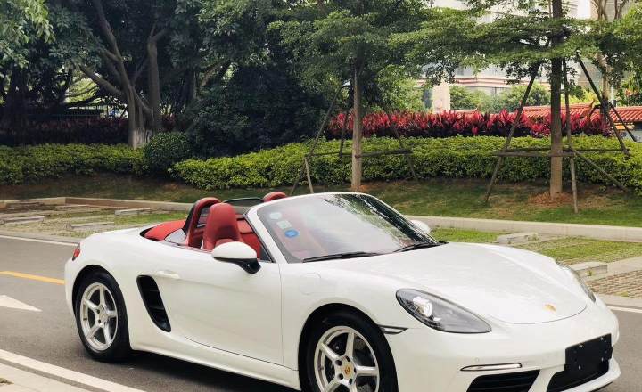 厦门二手保时捷718 2018 款 boxster 2.0t 白色色 - 小猪二手车