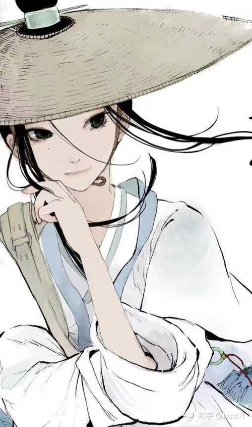 有古风的侠女头像或壁纸吗