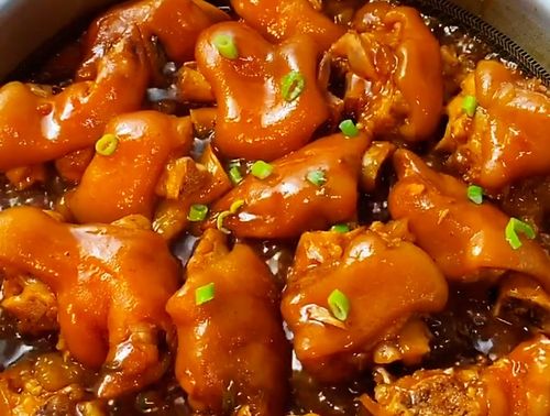 红烧猪蹄做法,家常菜,菜谱,美食食谱,美食技巧