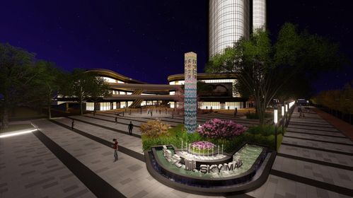 特色商业街景观设计案例天空之城