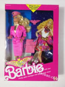 发 barbie flight time 1989 正品绝版空姐芭比娃娃
