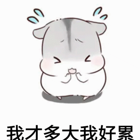 我才多大我好累表情包