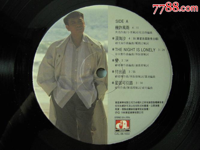 罗文《几许风雨》华星唱片黑胶