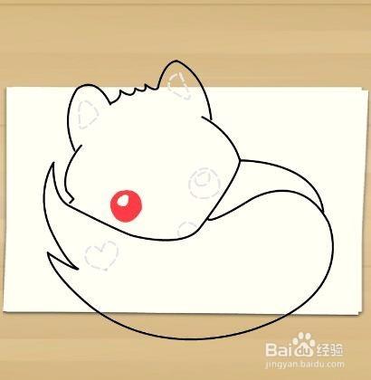 画可爱的狐狸——加菲的吃货生活