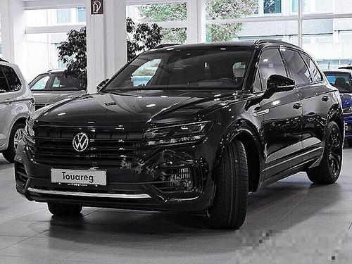 大众途锐外观的风格非常有运动气势黑武士回头率高