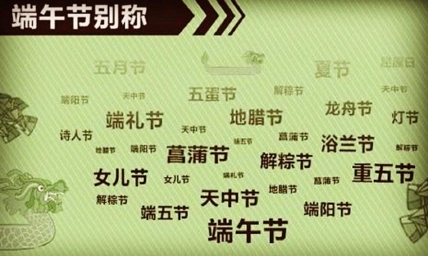 端午节除了吃粽子划龙舟你还知道这些别称和习俗吗