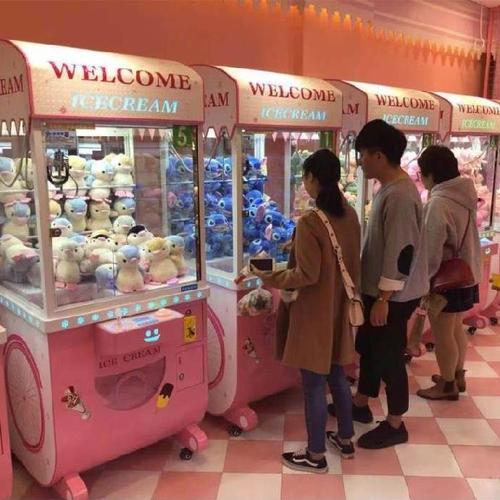 迷你售兑币机儿童14岁抓娃娃机家用小型大号真人娃娃机大型商用