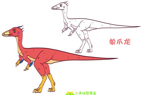 手盗龙类代表恐龙镰刀龙单爪龙始祖鸟耀龙伤齿龙等