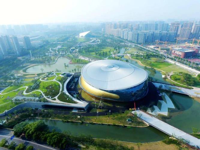 空中俯瞰大运河亚运公园!拱墅这条全长7.2公里的绿道下月完工