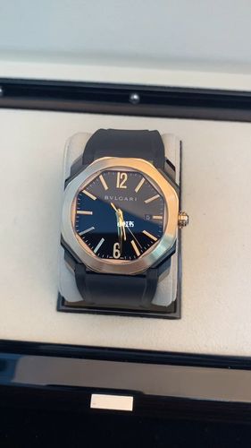 宝格丽octo系列男士腕表_手表_宝格丽怎么样_18k玫瑰金_自动机芯_时尚