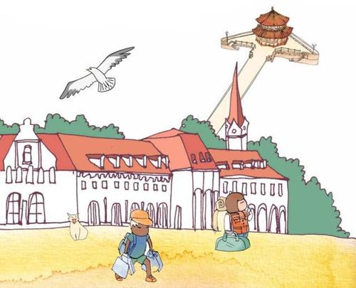 它就位于海边,青岛最著名的景点栈桥数步可达!