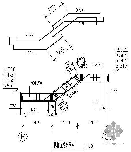 楼梯构造详图图片