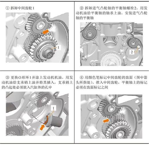 大众ea888发动机正时链机构拆卸和安装以及数据流分析