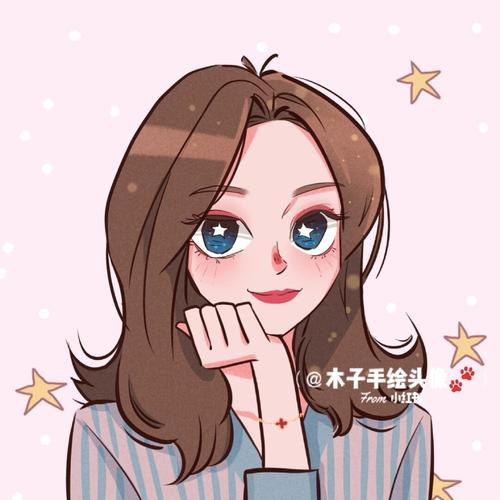 卡通漫画女生头像 自信的你好美_卡通_漫画_手绘_壁纸_插画_绘画_画画