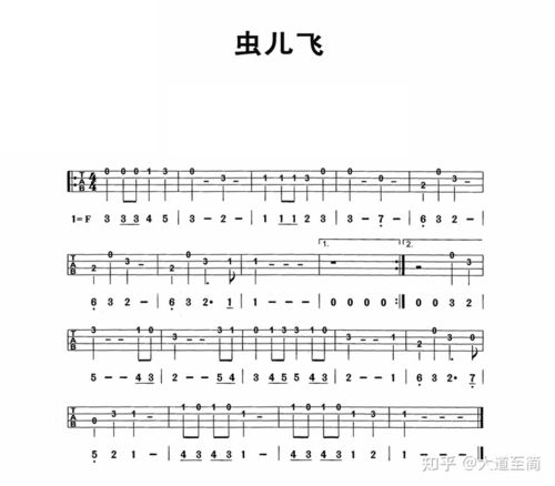 尤克里里新手入门,最简单的入门曲谱