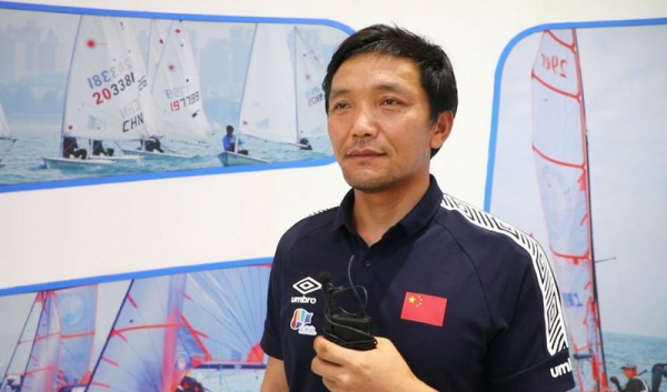 国家帆船帆板队激光雷迪尔组主教练池强对本次大合练中运动员的表现