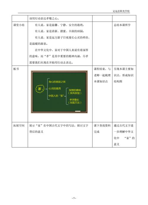 家的意味教案doc5页