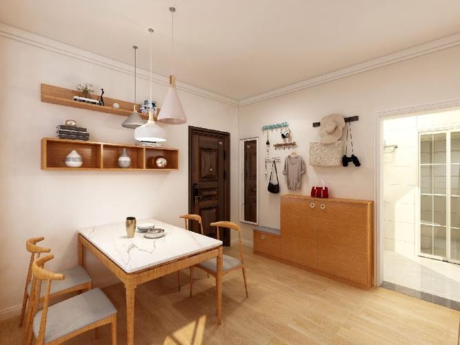 上海全家福家园85平米日式风格房屋装修案例