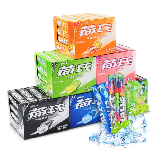 荷氏20条整盒特强何氏清凉薄荷糖推荐