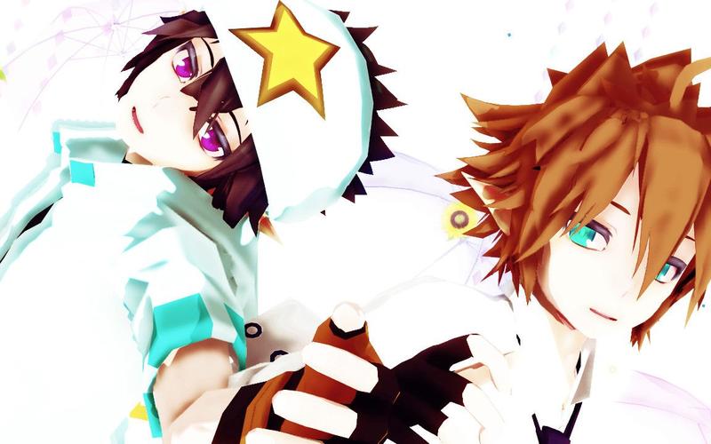 【凹凸世界mmd】海盗头子和笨蛋骑士的故事