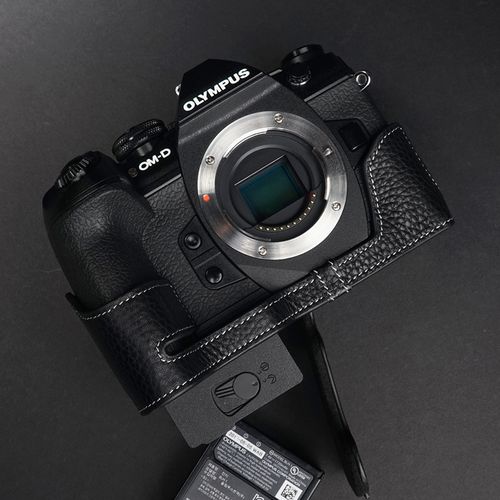em1台湾tp奥林巴斯markiii相机包真皮套ii数码相机包