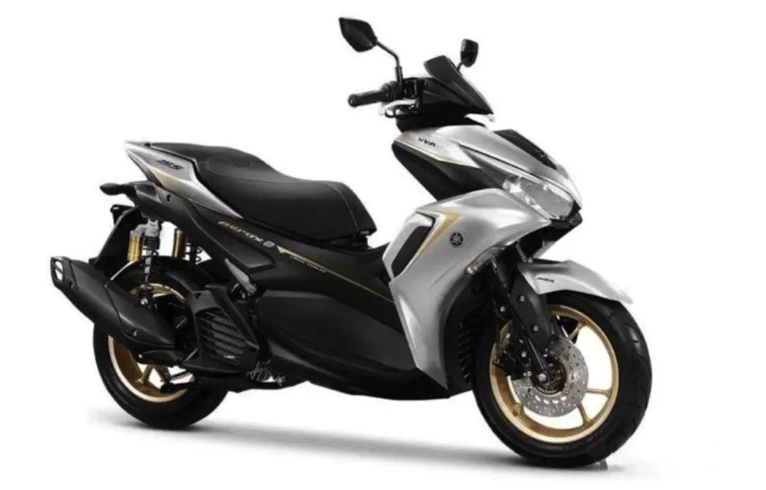 雅马哈发布2021款最帅踏板nvx155,升级后双气囊减震